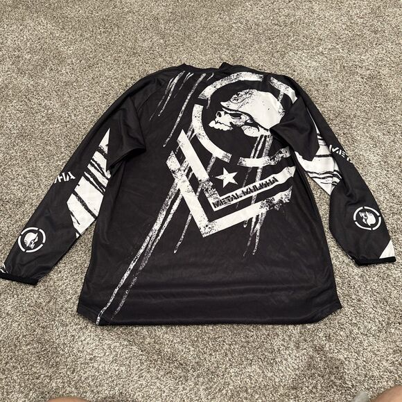 Metal Mulisha MSR Graphic Motocross Long Sleeve Jersey Shirt Men’s Size Large - Picture 8 of 8